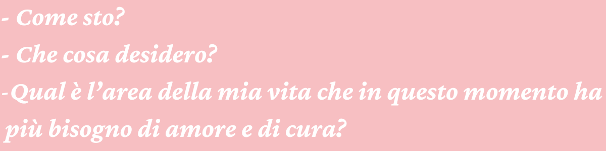 dialogo interiore e serenità